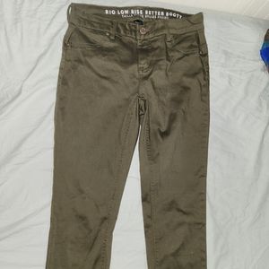 Olive Green Jeggings